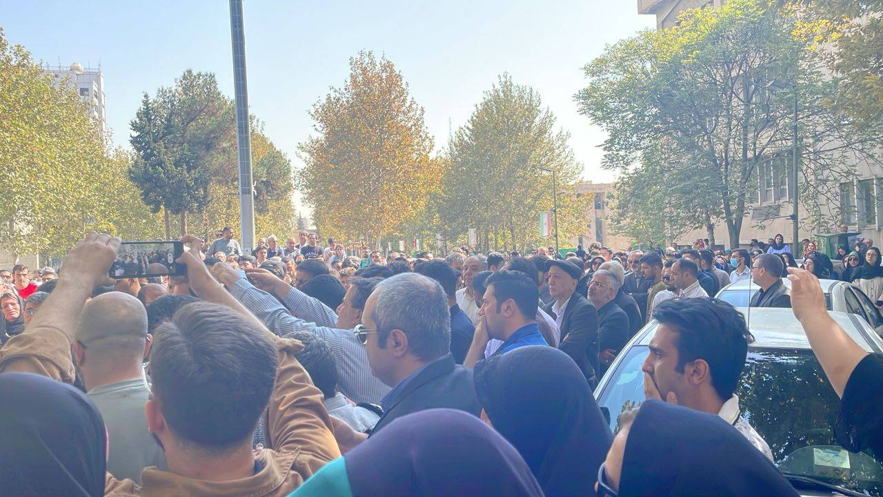 برگزاری مراسم تشییع پیکر دانشجوی فقید محمد امین کلاته