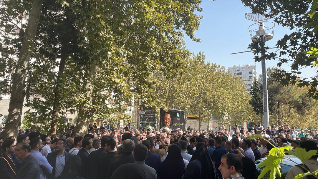 برگزاری مراسم تشییع پیکر دانشجوی فقید محمد امین کلاته