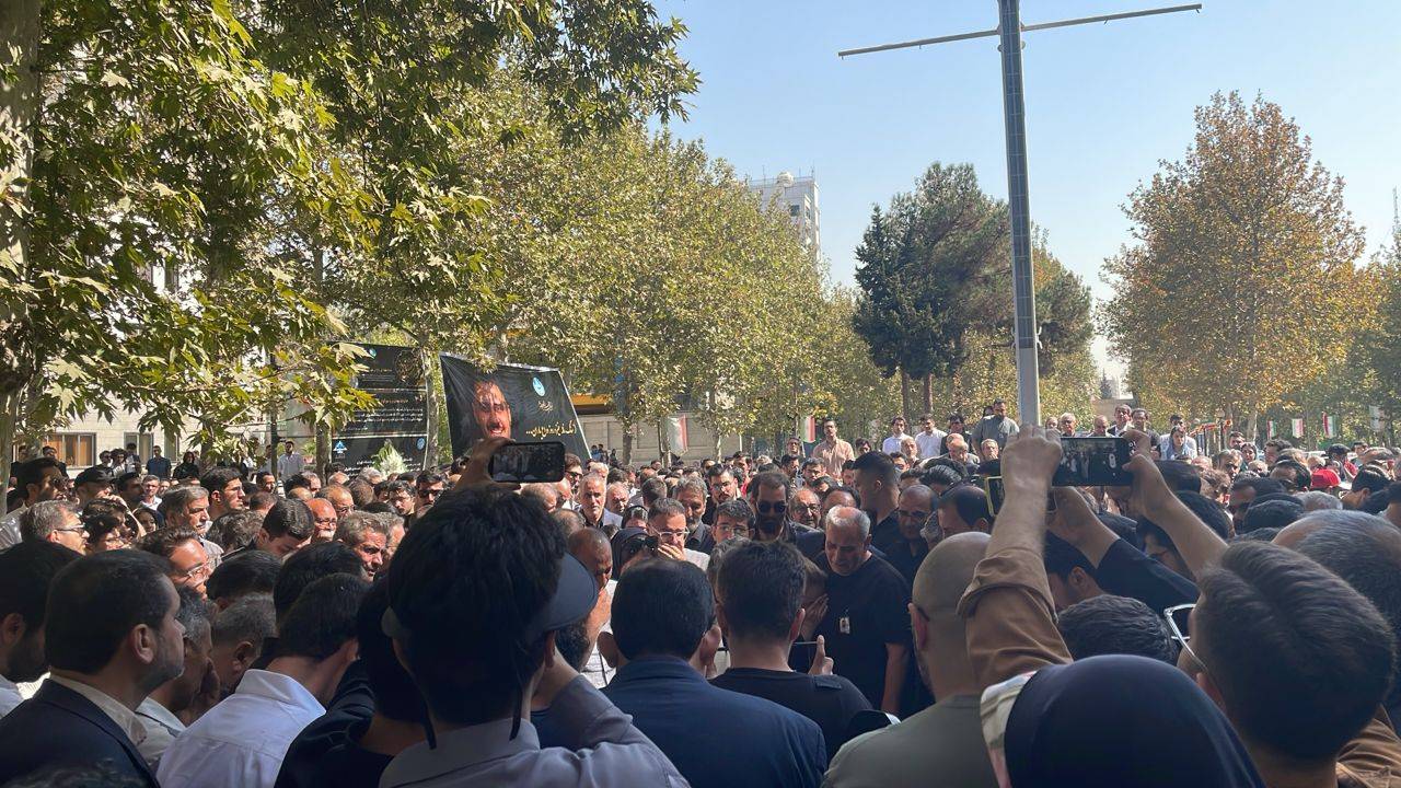 برگزاری مراسم تشییع پیکر دانشجوی فقید محمد امین کلاته