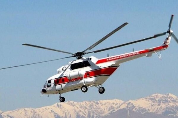 اولین تصاویر از محل سقوط بالگرد در اشترانکوه + فیلم