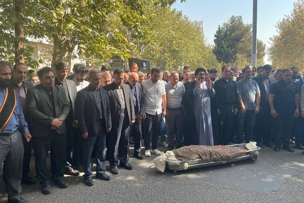 برگزاری مراسم تشییع پیکر دانشجوی فقید محمد امین کلاته