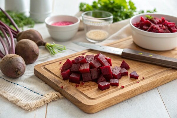 آموزش آشپزی / طرز تهیه ماست لبو یا بورانی چغندر مجلسی