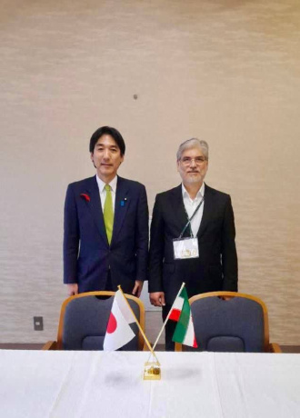 وزرای علوم ایران و ژاپن در حاشیه اجلاس STS کیوتو دیدار کردند