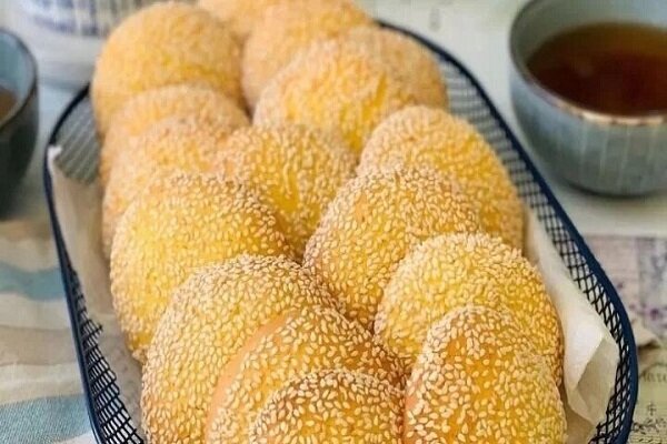 آموزش شیرینی پزی / طرز تهیه شیرینی کنجدی نارگیلی