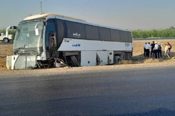 واژگونی اتوبوس در محور شوش - اهواز با ۳ مصدوم