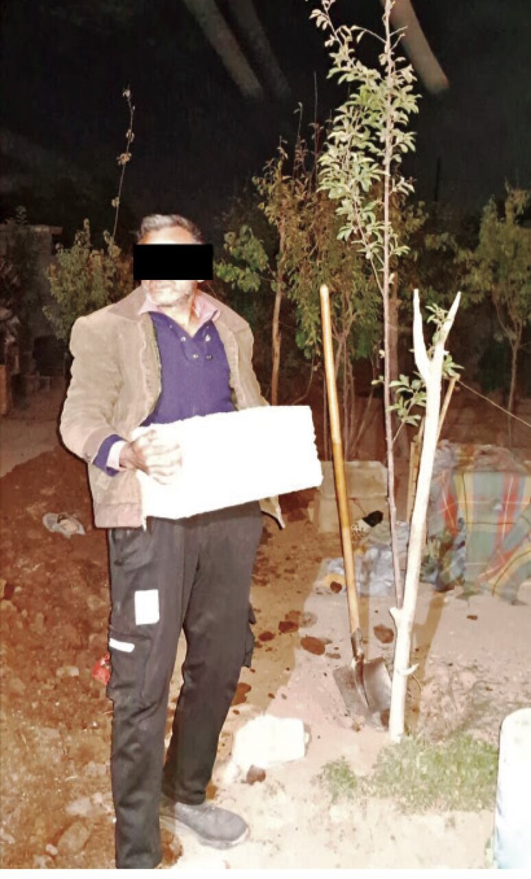 جنایت هولناک پدر / پسر جوان با ضربات بلوک سیمانی به قتل رسید + عکس