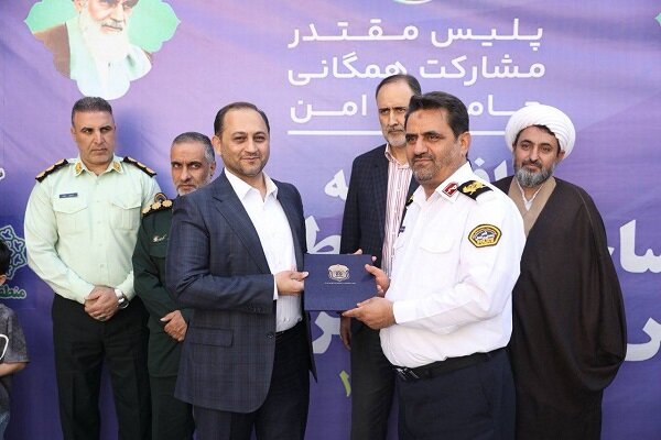 افتتاح ساختمان جدید منطقه ۲۹ پلیس راهور تهران بزرگ در منطقه ۳