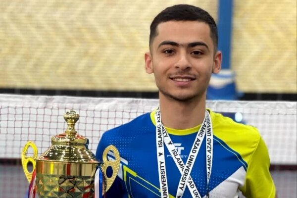 دانشجوی پرستاری دانشگاه آزاد مشهد در تیم ملی بدمینتون می‌درخشد