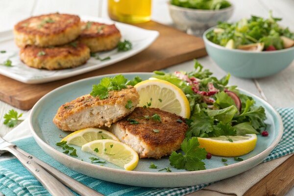 آموزش آشپزی / طرز تهیه کتلت تن ماهی ؛ غذای سریع و مقوی