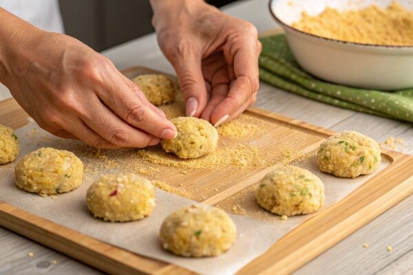 آموزش آشپزی / طرز تهیه کتلت تن ماهی ؛ غذای سریع و مقوی