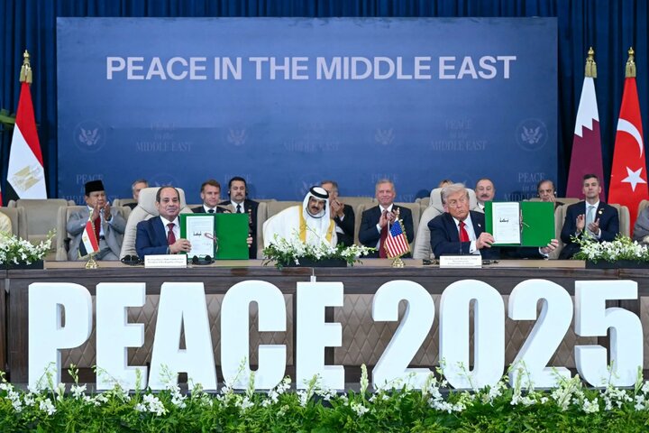 امضای آمریکا، مصر، ترکیه و قطر پای توافق شرم الشیخ