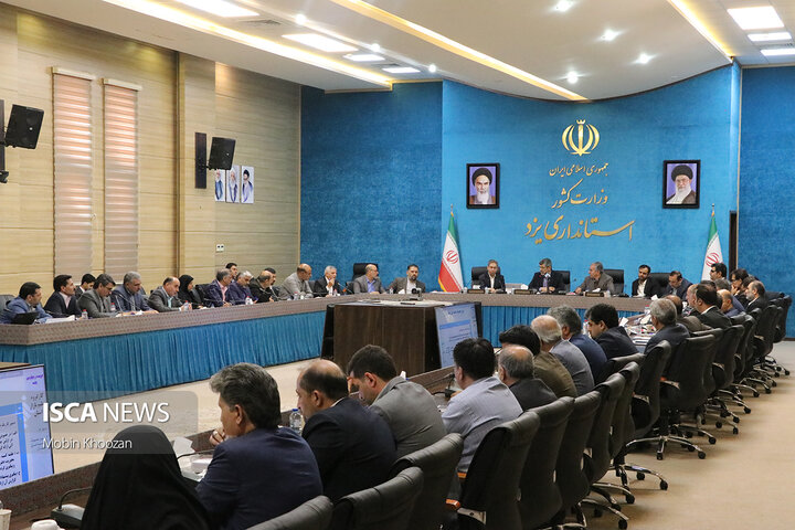 نشست ستاد تنظیم بازار استان یزد در مهر ماه 144