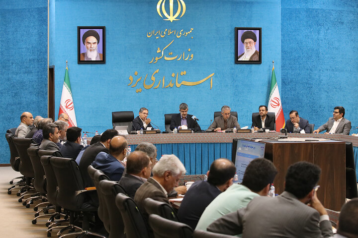 نشست ستاد تنظیم بازار استان یزد در مهر ماه 144