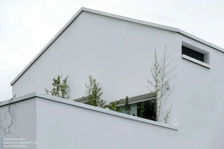 "خانه دوست" در مازندران، رتبه دوم جایزه معمار را به دست آورد + تصاویر