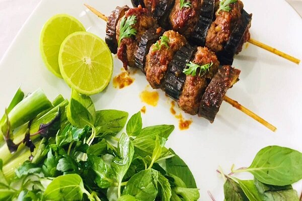 آموزش آشپزی / طرز تهیه ناز لقمه با طعم گوشت و بادمجان
