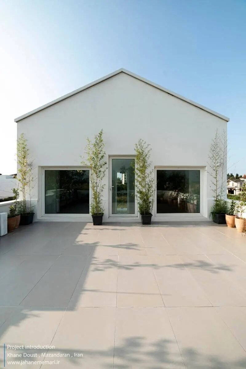 "خانه دوست" در مازندران، رتبه دوم جایزه معمار را به دست آورد + تصاویر