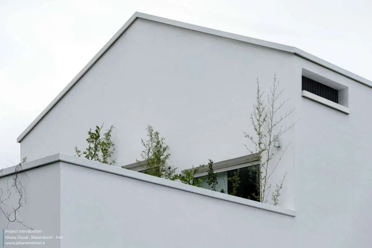 "خانه دوست" در مازندران، رتبه دوم جایزه معمار را به دست آورد + تصاویر