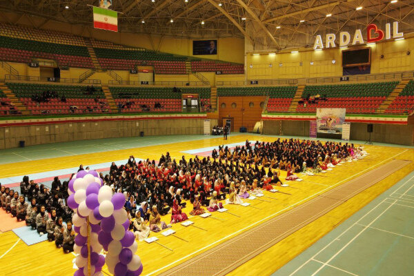 افتتاحیه هفتمین المپیاد استعدادهای برتر ورزش کشور در رشته کبدی دختران