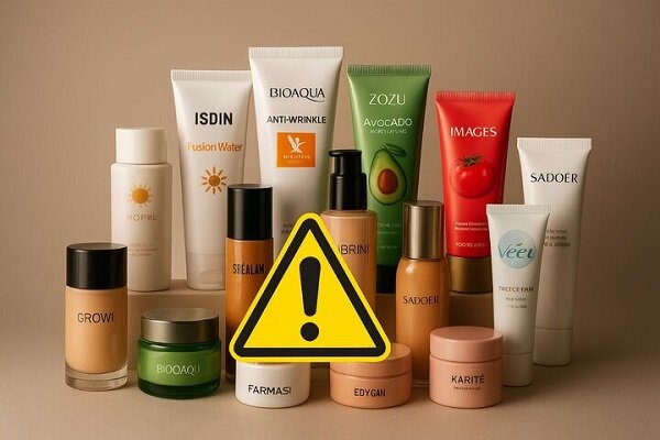 انتشار اسامی کرم‌های غیرمجاز پوست