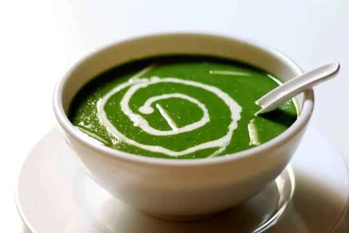 آموزش آشپزی / طرز تهیه سوپ اسفناج؛ مقوی و خوشمزه