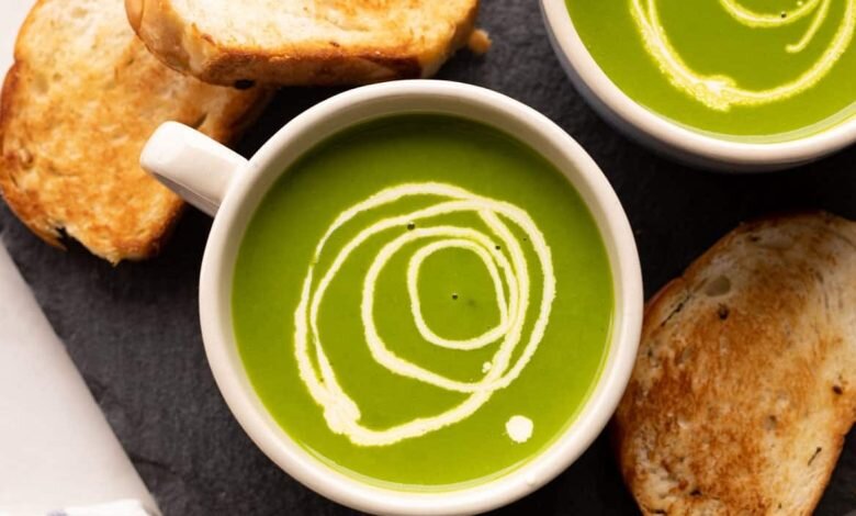 آموزش آشپزی / طرز تهیه سوپ اسفناج؛ مقوی و خوشمزه