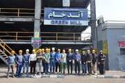 بازدید علمی دانشجویان مهندسی مواد دانشگاه آزاد بندرعباس از کارخانه آلومینیوم المهدی