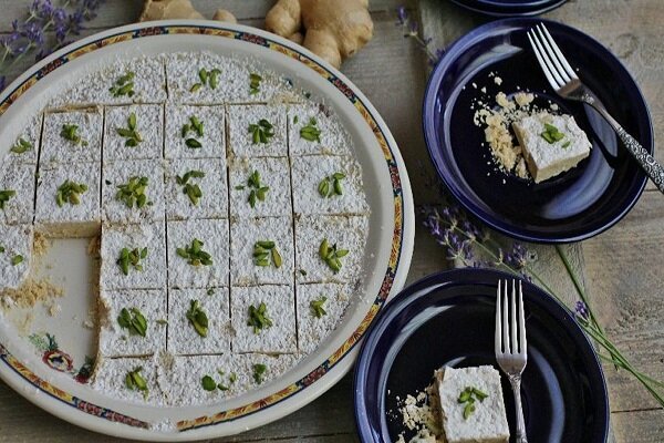 آموزش شیرینی پزی / طرز تهیه حلوای زنجبیلی