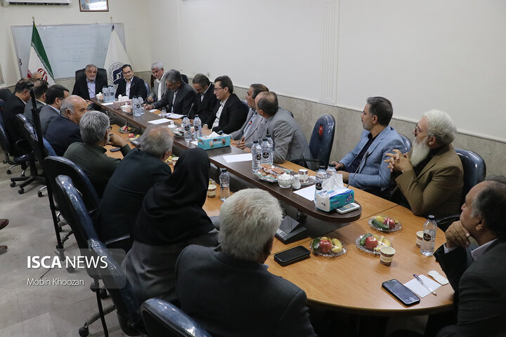 نشست هیئت رئیسه اتاق تعاون یزد با نمایندگان استان در مجلس شورای اسلامی