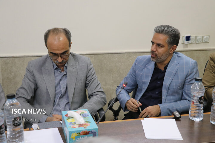 نشست هیئت رئیسه اتاق تعاون یزد با نمایندگان استان در مجلس شورای اسلامی