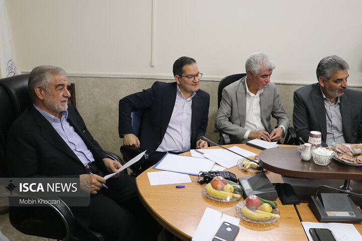 نشست هیئت رئیسه اتاق تعاون یزد با نمایندگان استان در مجلس شورای اسلامی