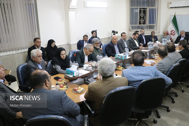 نشست هیئت رئیسه اتاق تعاون یزد با نمایندگان استان در مجلس شورای اسلامی