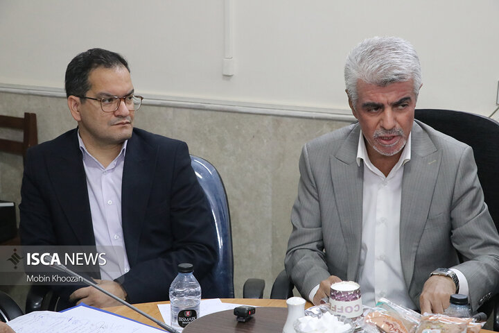 نشست هیئت رئیسه اتاق تعاون یزد با نمایندگان استان در مجلس شورای اسلامی