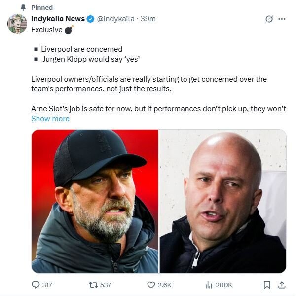 سرمربی لیورپول در آستانه اخراج