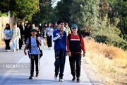 برگزاری همایش پیاده‌روی خانوادگی به مناسبت هفته فرهنگ عمومی در بجنورد