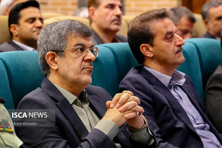 مراسم تجلیل از خادمان اربعین حسینی در استانداری یزد