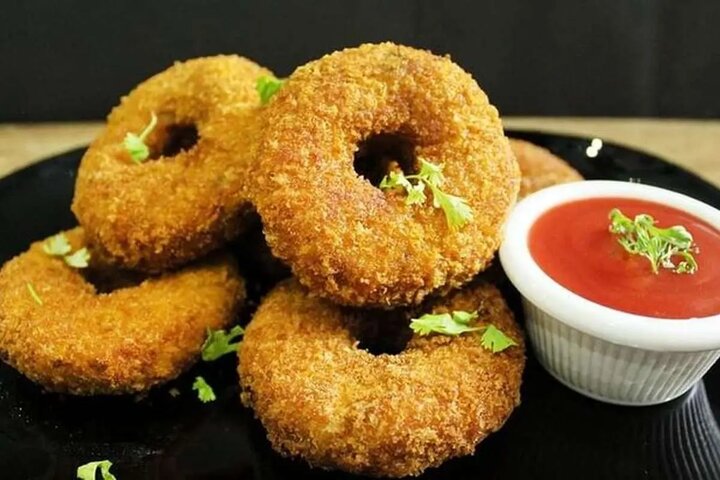 آموزش آشپزی / طرز تهیه دونات سیب زمینی با دستوری آسان