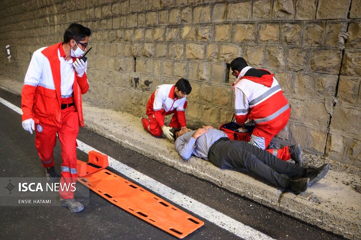 رزمایش تونل بجنورد