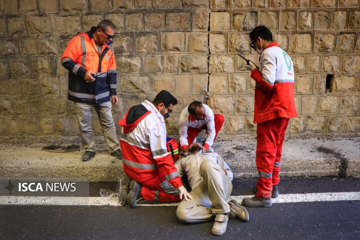 رزمایش تونل بجنورد