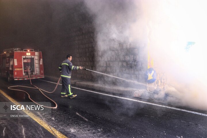 رزمایش تونل بجنورد