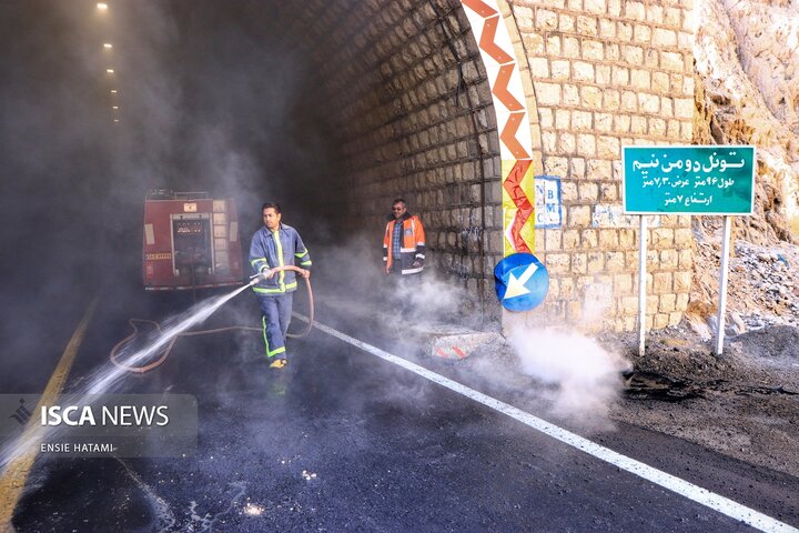 رزمایش تونل بجنورد