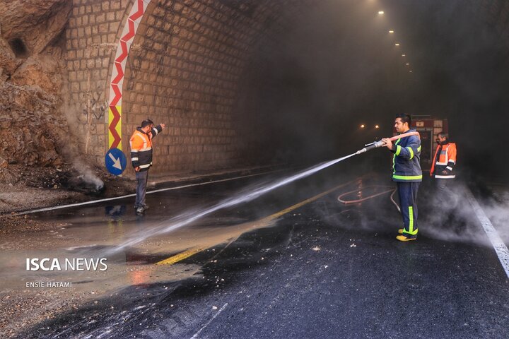 رزمایش تونل بجنورد