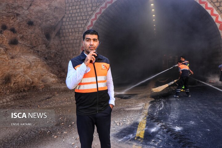 رزمایش تونل بجنورد