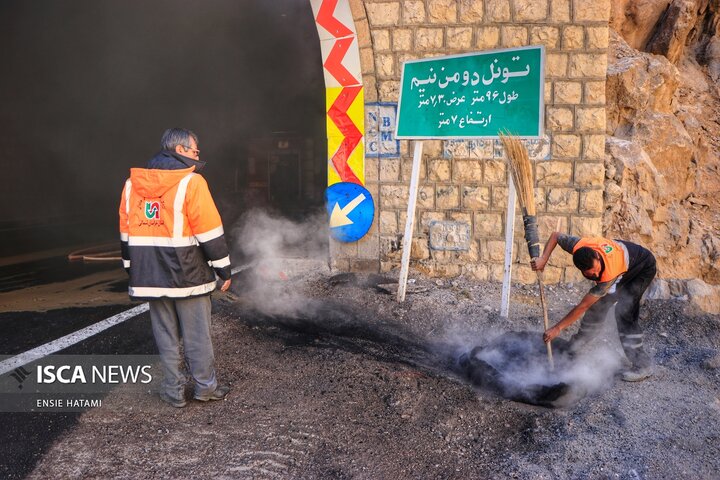 رزمایش تونل بجنورد