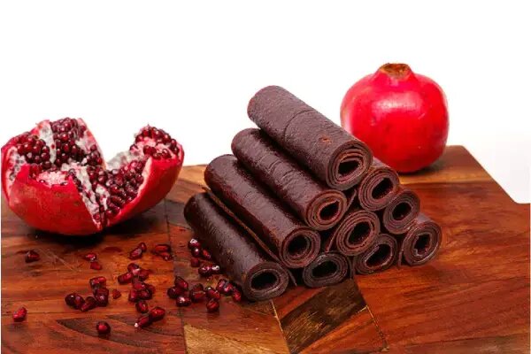 آموزش آشپزی / طرز تهیه لواشک انار با دانه انار + روش نگهداری