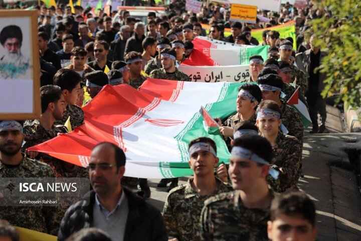 خروش اردبیلی ها در روز استکبارستیزی