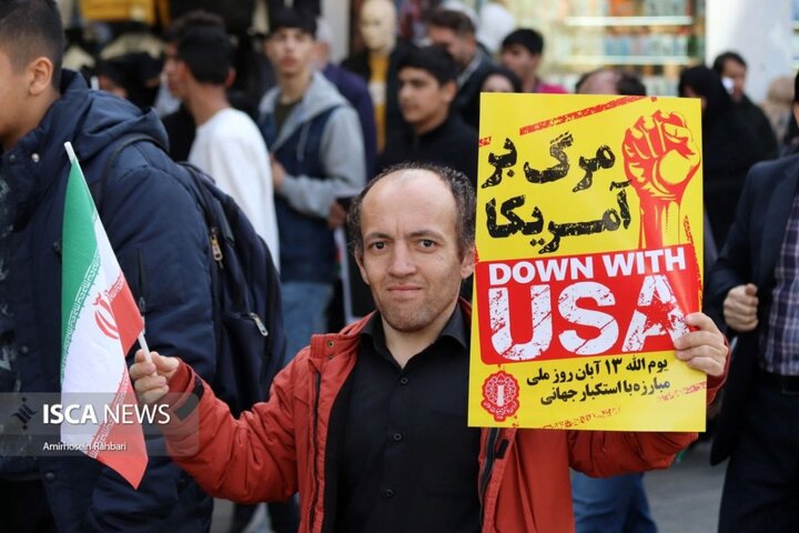 خروش اردبیلی ها در روز استکبارستیزی