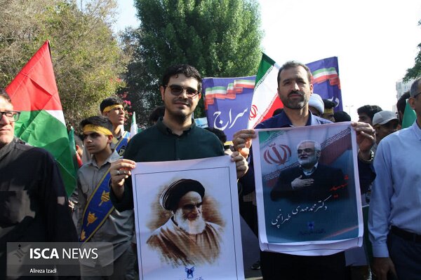 راهپیمایی بوشهر