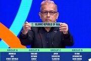 هم‌گروهی ایران با افغانستان، عربستان و مالزی در جام‌ملت‌های فوتسال آسیا