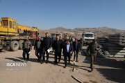بازدید معاون وزیر راه و شهرسازی از پروژه راه‌آهن اردبیل