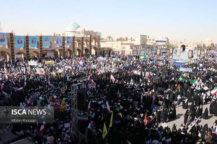 حماسه یوم‌الله ۱۳ آبان در یزد، تجلی وحدت دانش‌آموزان و اقشار مردم در مسیر انقلاب